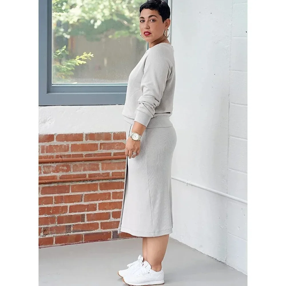 Simplicity Sewing Pattern 9450 Knit Tops Skirts by Mimi G‎ Misses Size 6-14